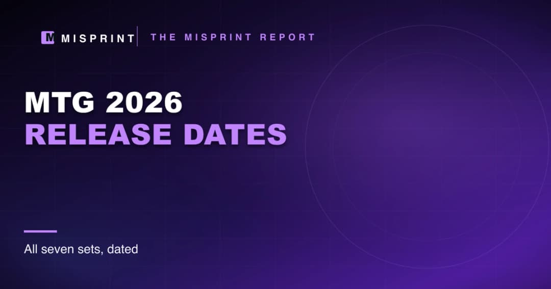 Magic: The Gathering 2026 Set Release Schedule