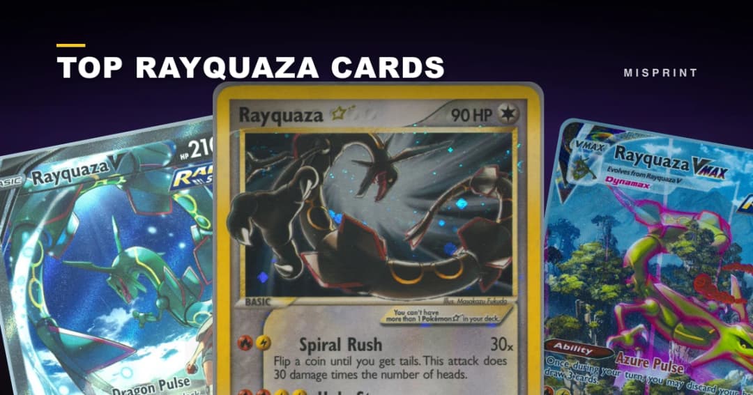 The Most Expensive Rayquaza Cards