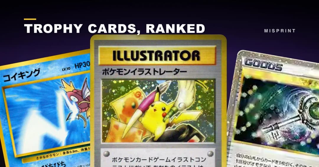 The Most Expensive Pokemon Trophy Cards
