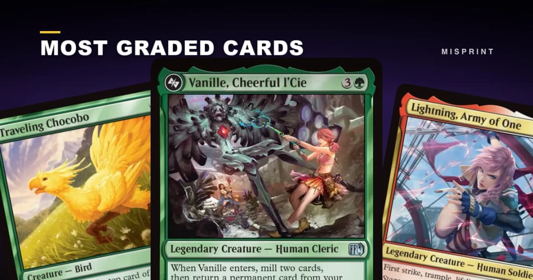 The Most Graded Magic Cards