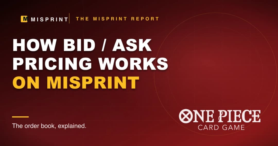How Misprint's Bid/Ask Pricing Works for One Piece Cards