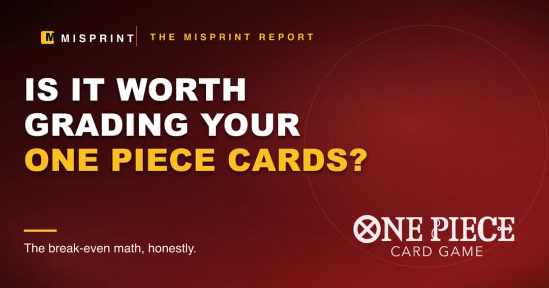Is It Worth Grading Your One Piece Cards?