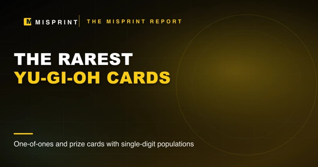 The Rarest Yu-Gi-Oh Cards Ever Made