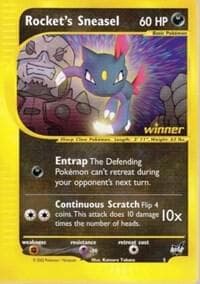 Rocket's Sneasel Winner