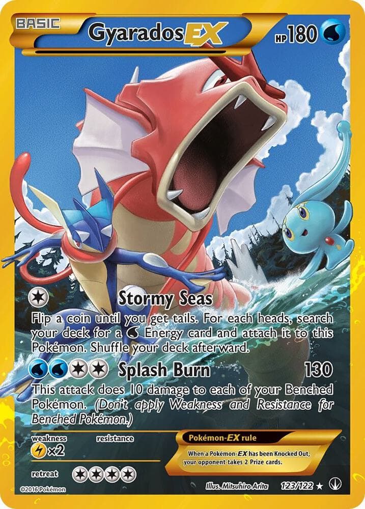 gyarados v pokemon card  Japan Pop Mart Colorless Get Angry (20) This attack does 20 damage for each damage counter on this Pokmon Gyarados V CS4b: Nine Colors