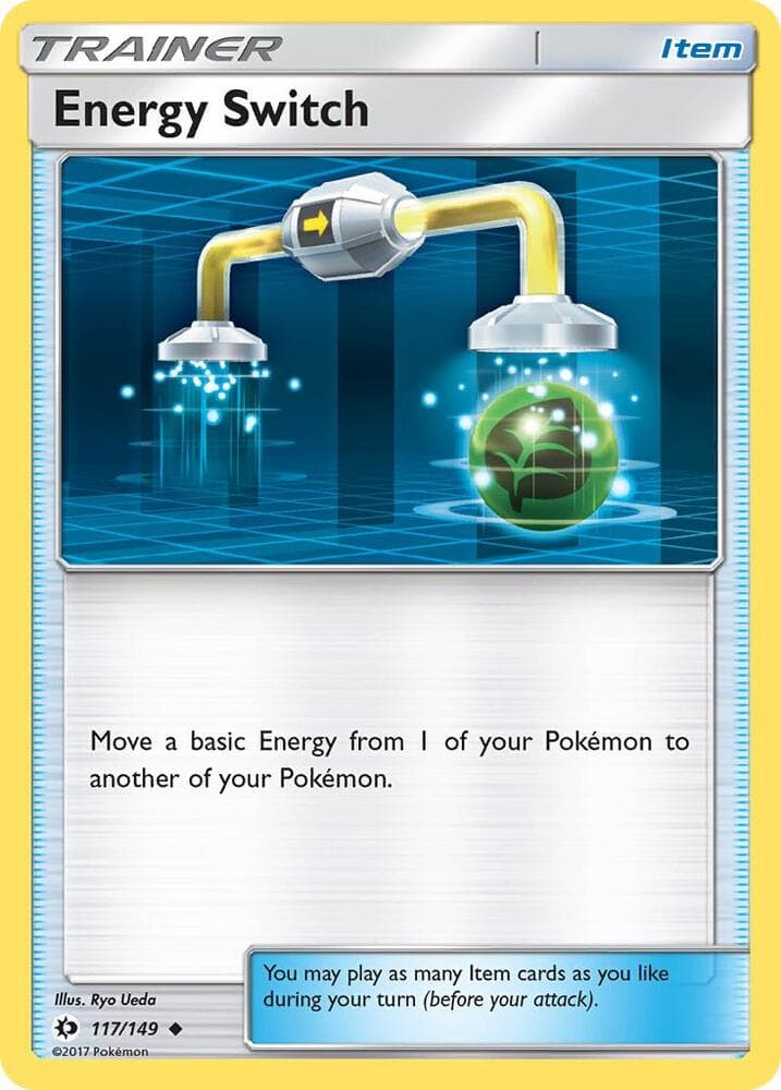 Energy Switch-Reverse Foil (117) 2017 Pokemon Sun & Moon