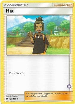 Hau (19) (Alolan Sandslash Half-Deck)