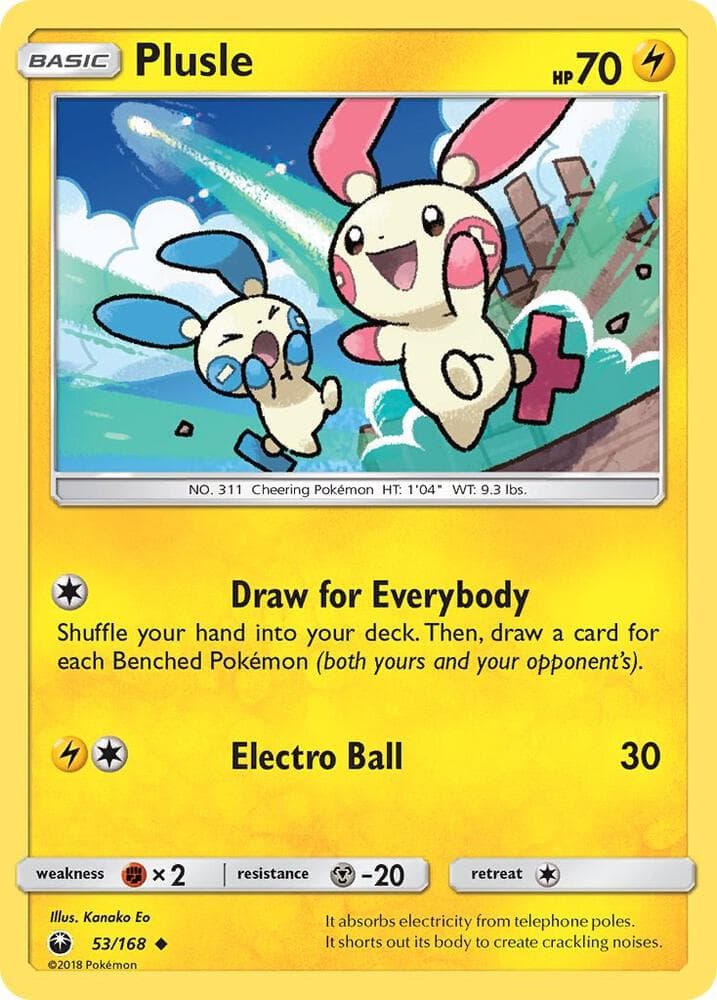 SM - Celestial Storm Plusle 53