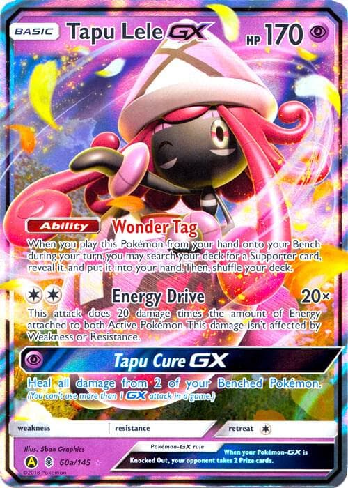 Tapu Lele GX Yellow A Alternate Art