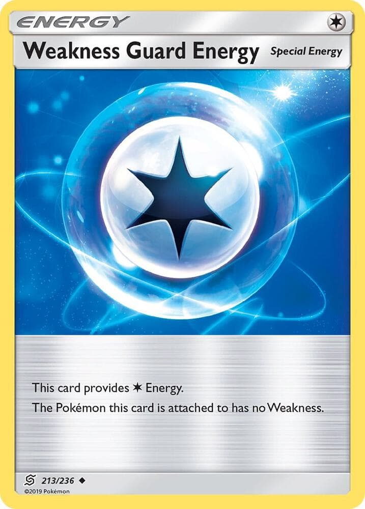 Weakness Guard Energy-Reverse Foil (213) 2019 Pokemon Sun & Moon Unified Minds