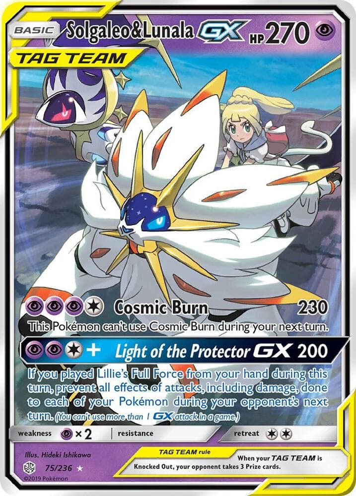 pokemon solgaleo gx card - 89/149 Metal Ability Ultra Road Once during your turn (before your attack) Pokemon - Solgaleo GX -