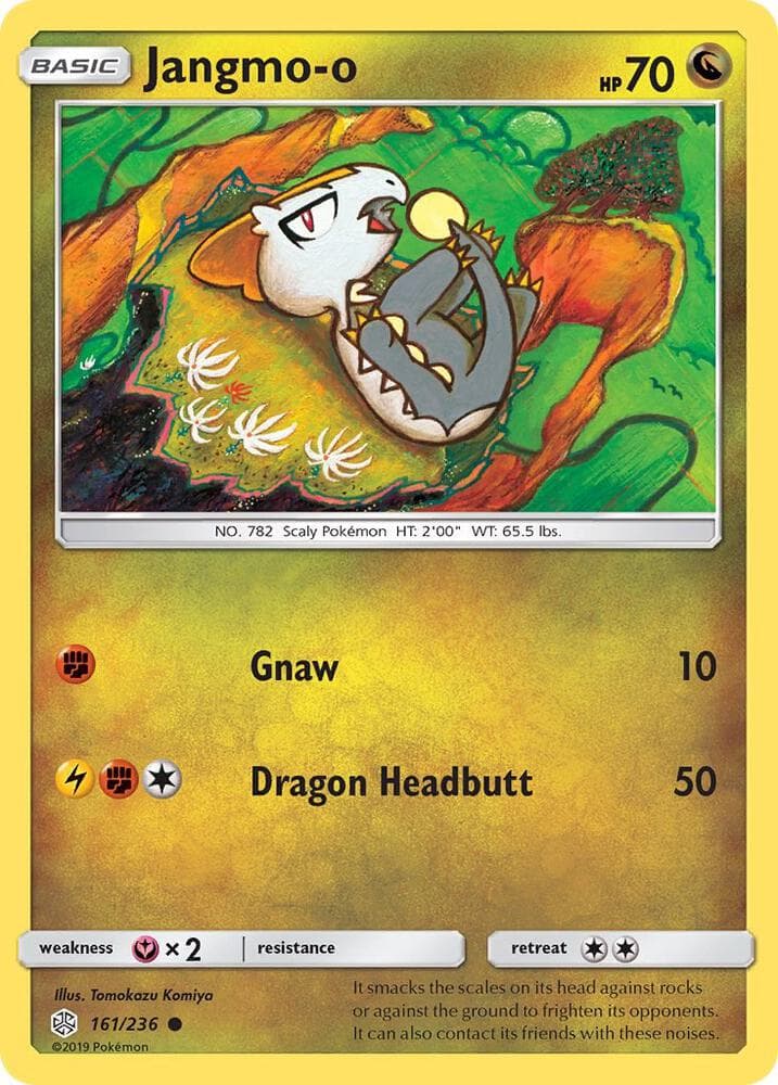 hakamo o pokemon card Official Hakamo-o Sitting Cuties Plush [Lightning][Fighting] Dragon Claw 40. Hakamo-O (162) 2019 Pokemon Sun