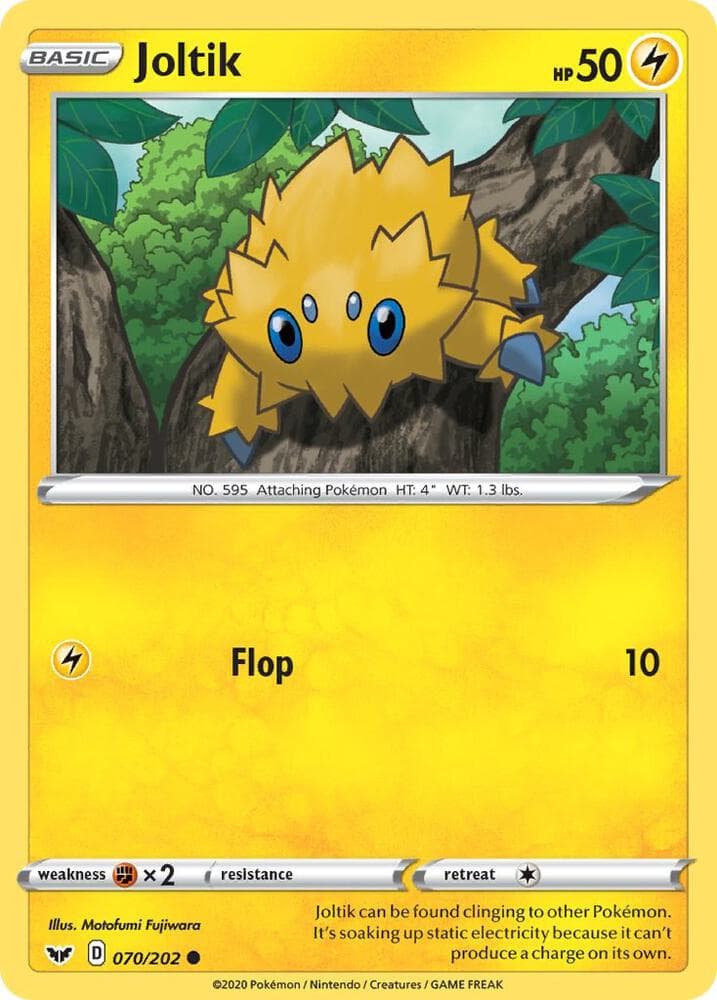 Joltik (070) 2020 Pokemon Sword & Shield