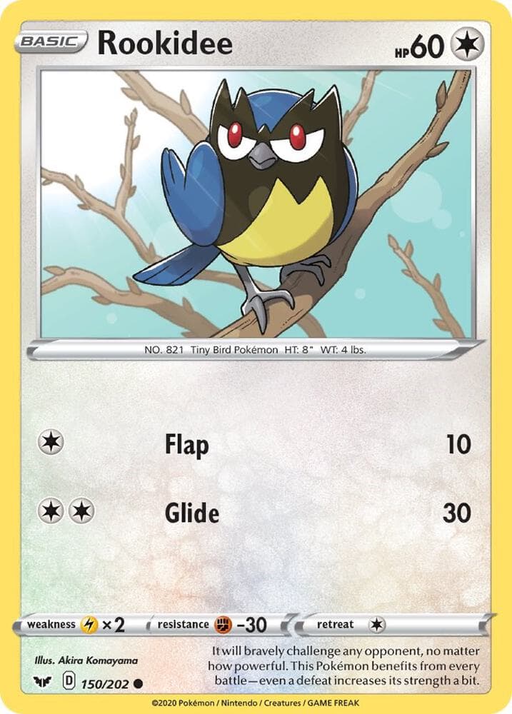 Rookidee (150) 2020 Pokemon Sword & Shield