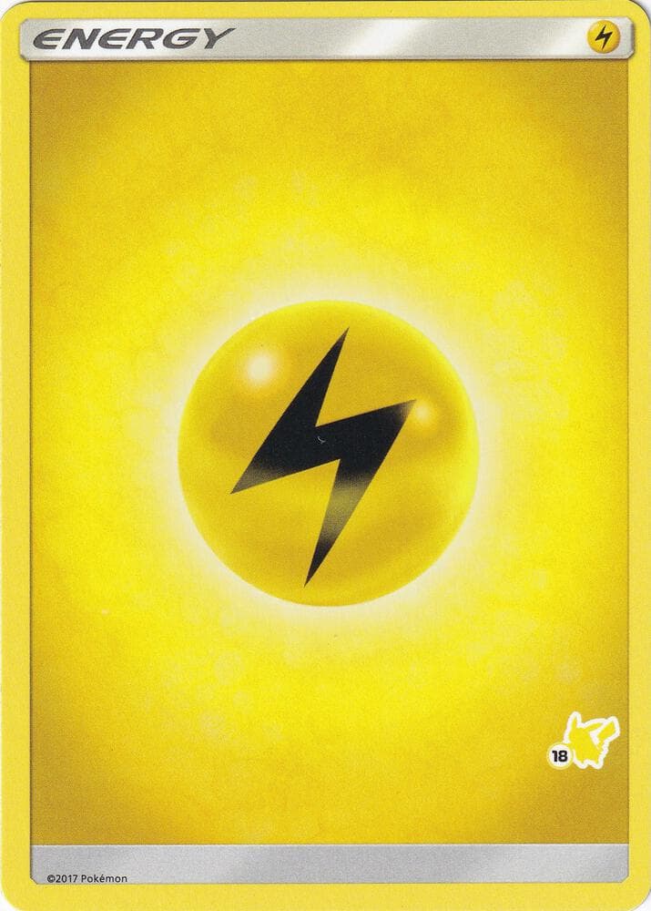 Lightning Energy (#18 Pikachu Stamped)