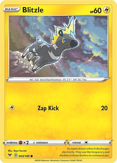 Blitzle (053) 2020 Pokemon Sword & Shield Vivid Voltage