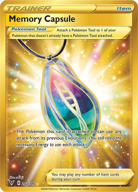 gold capture energy pokemon card Secret Rare - 201/189 RarityUncommon Card TypeEnergy FormSpecial Gold energy card : r/PokemonTCG