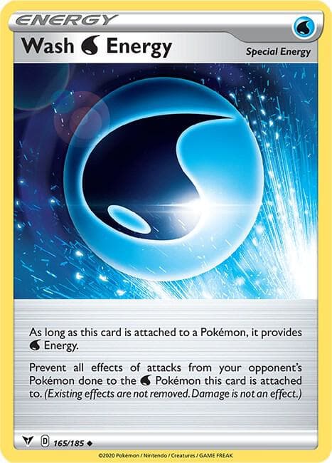 Wash Energy (165) 2020 Pokemon Sword & Shield Vivid Voltage