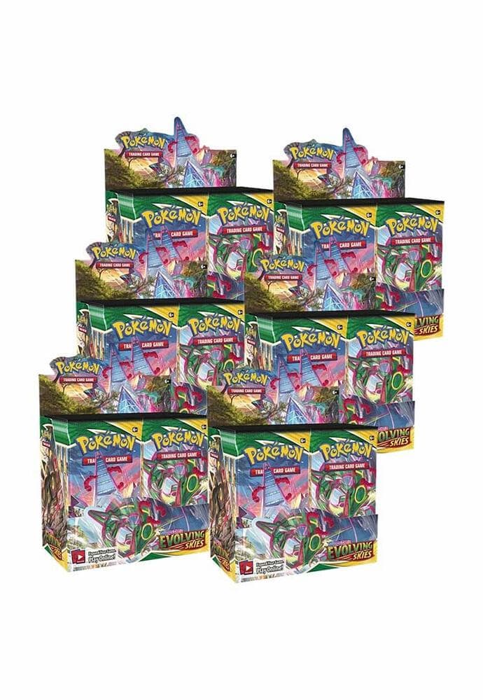 Pokemon Evolving Skies Booster Box Case [Sealed Case - 6 Boxes]