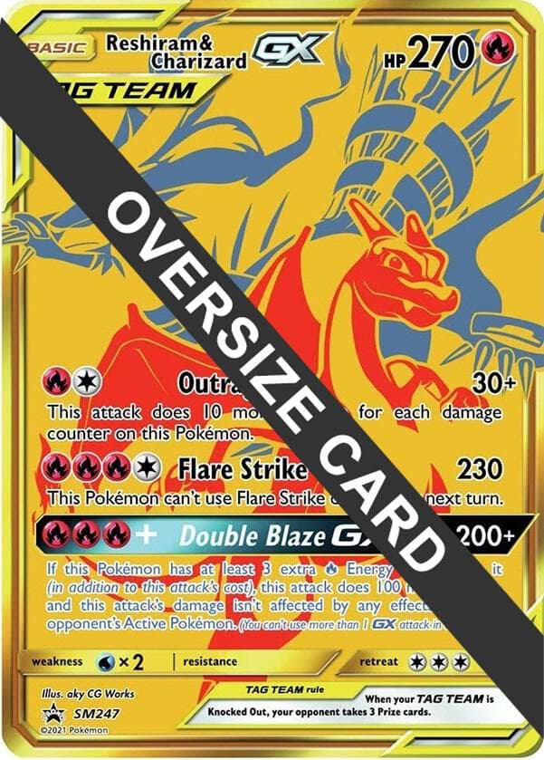 Reshiram & Charizard GX