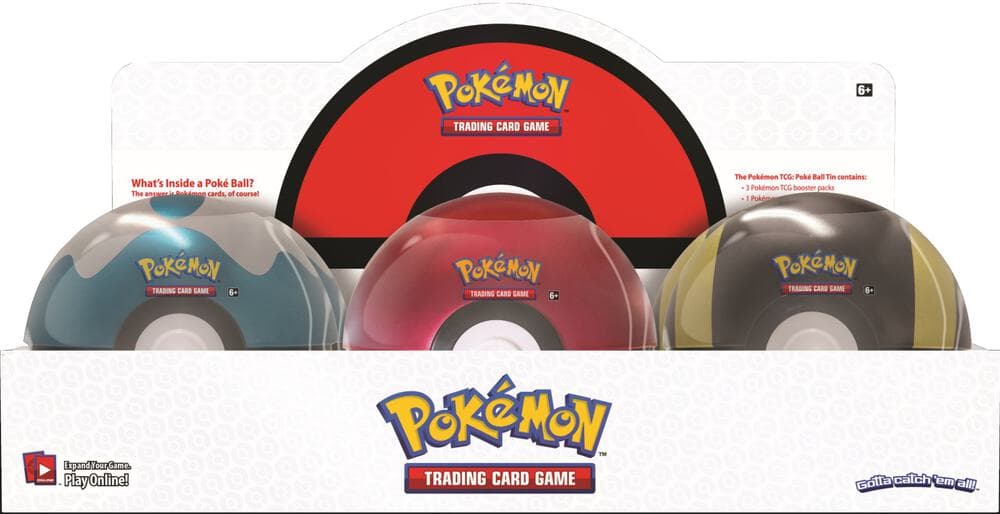 Poke Ball Tin Display (Q1 2020)
