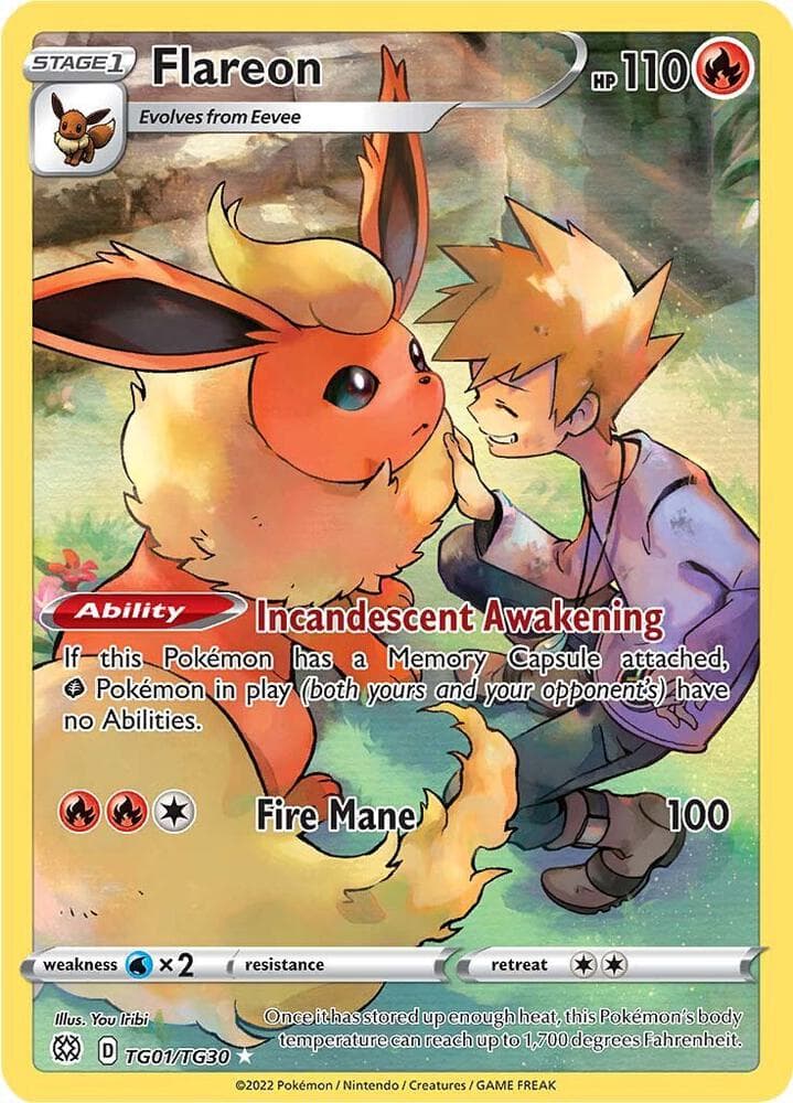 pokemon card flareon first edition TCG 1st Fossil [2] Quick Attack (10+) Flip a coin Pokemon 1st Edition Jungle Booster