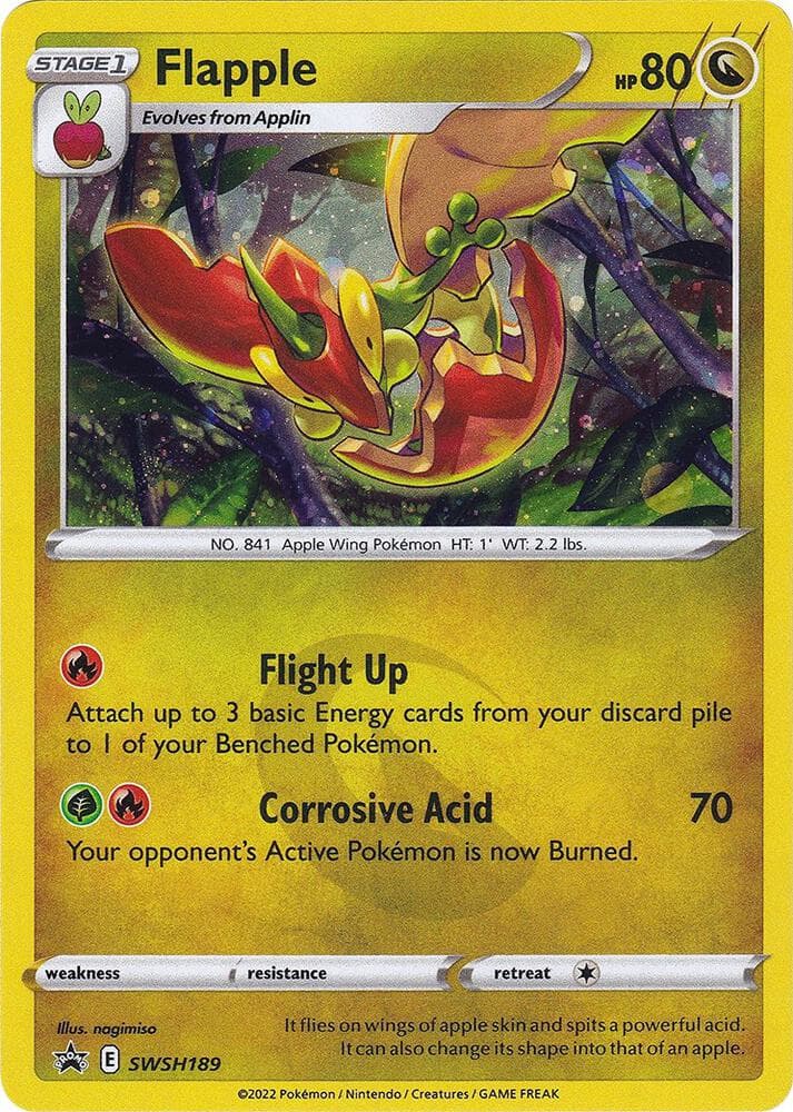 flapple v pokemon card value VMAX 019/163 Battle Styles Full Art Ultra Rare MI Battle Styles Singles Flapple V (Full Art) 143/163
