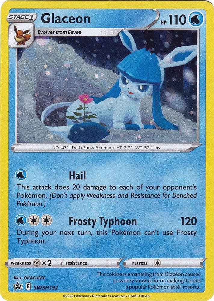 SWSH: Sword & Shield Promo Cards Glaceon SWSH192