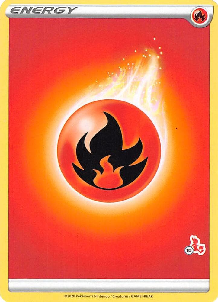 Fire Energy (#10 Cinderace Stamped)