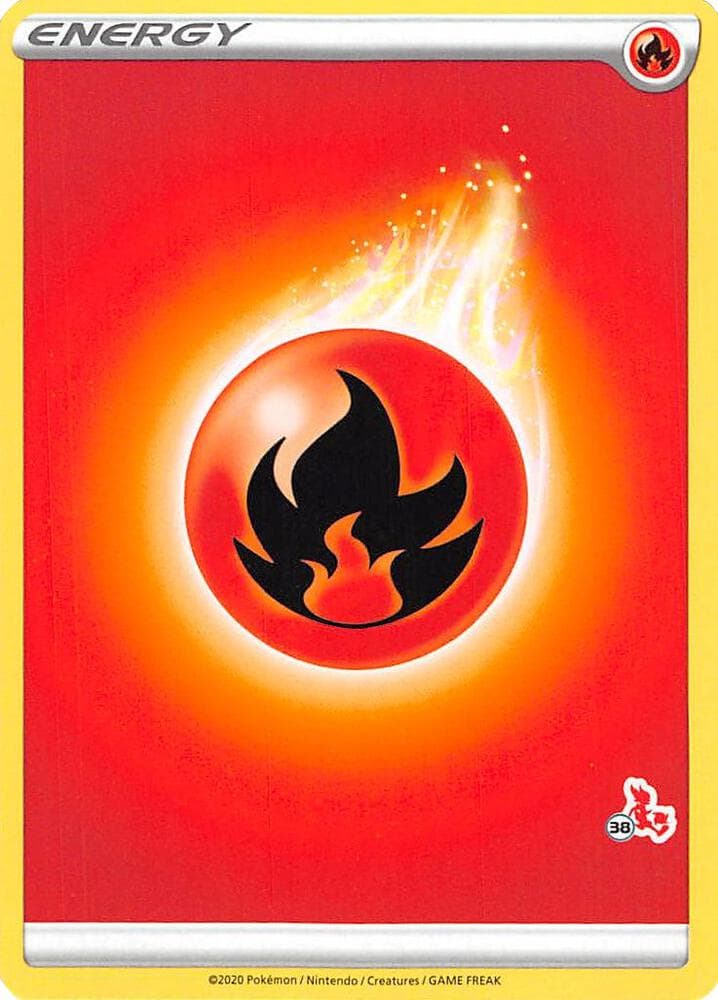 Fire Energy (#38 Cinderace Stamped)