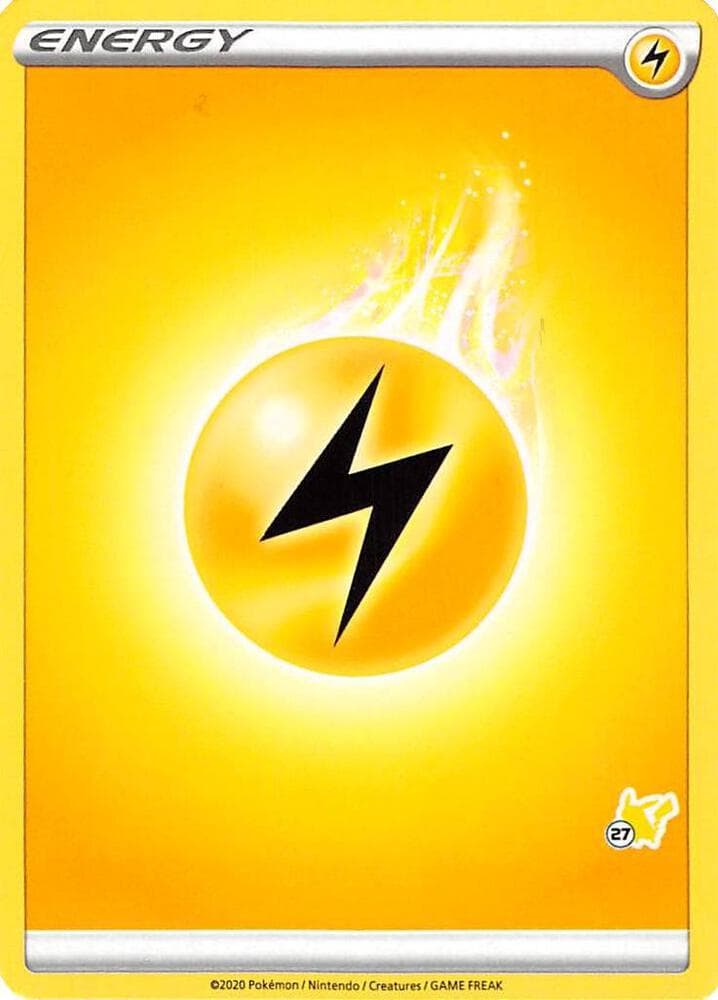 Lightning Energy (#27 Pikachu Stamped)