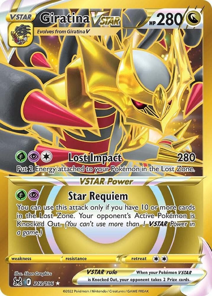 giratina v pokemon card price - 130/196 cementing its place as a must Giratina V Hp 220 Holo