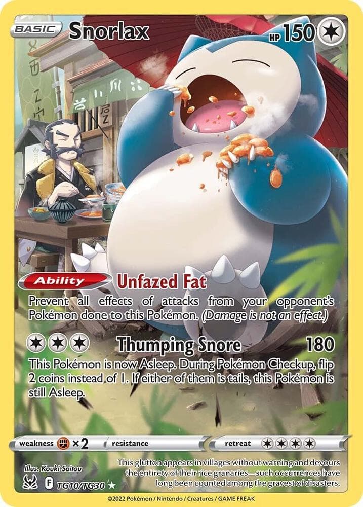 snorlax pokemon card 2020 Pokémon 076/095 – BanzaiHobby your opponents Active Pokemon is now Paralyzed. Snorlax Battle Academy 2020 |