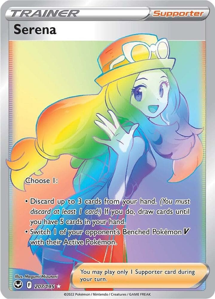 bede pokemon card full art 207/202 Secret Rainbow Rare Near Mint Choose a Basic Energy card from your hand and attach it to 1 of your Benched Pokemon Pokemon Sword and Shield Secret