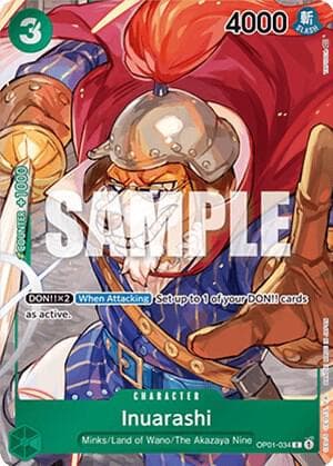 Romance Dawn Inuarashi (Box Topper) OP01034