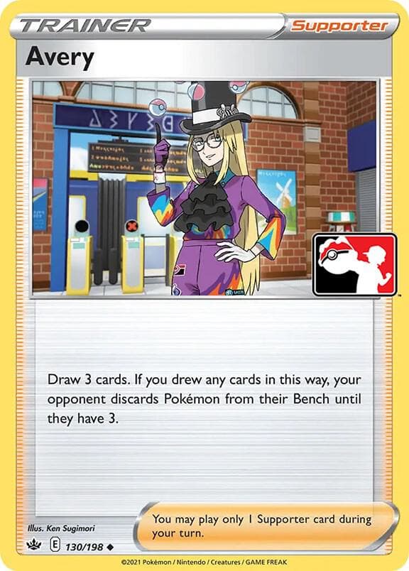 Avery-Holo (130) 2022 Pokemon Play! Pokemon Prize Pack: Series 1