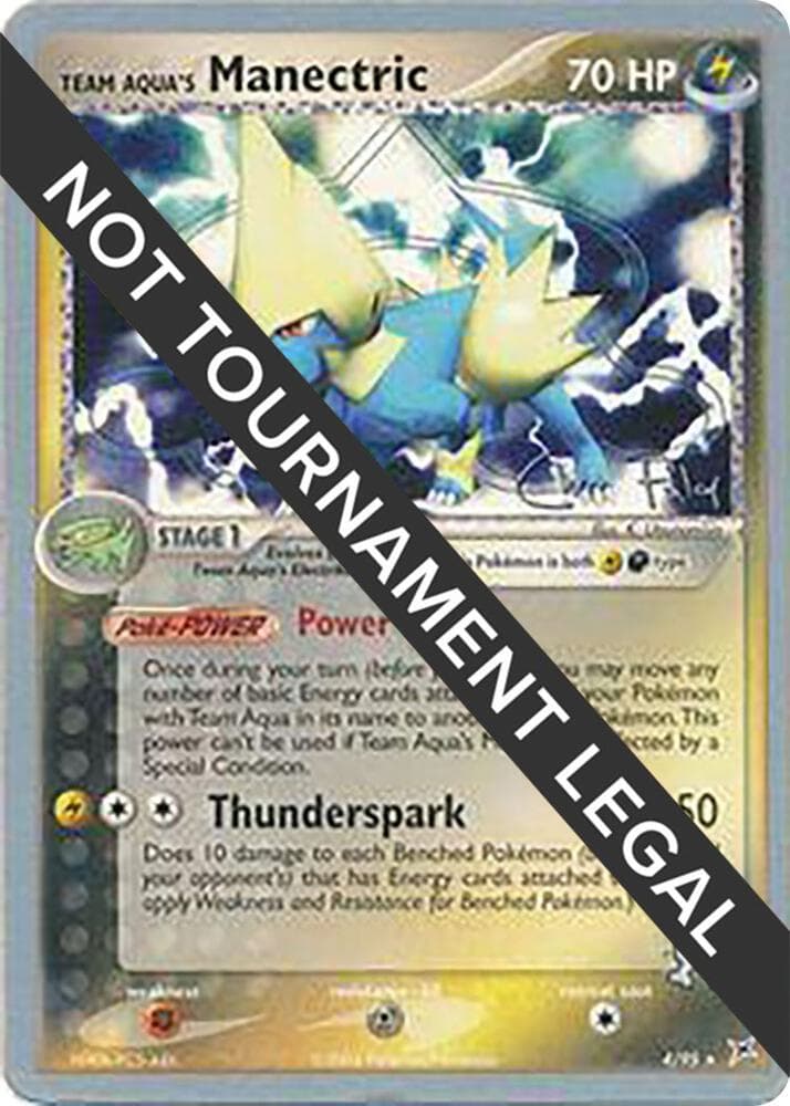 Team Aqua's Manectric