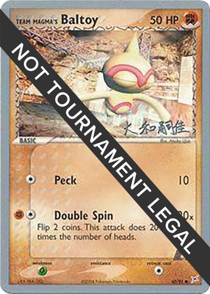 Team Magma's Baltoy