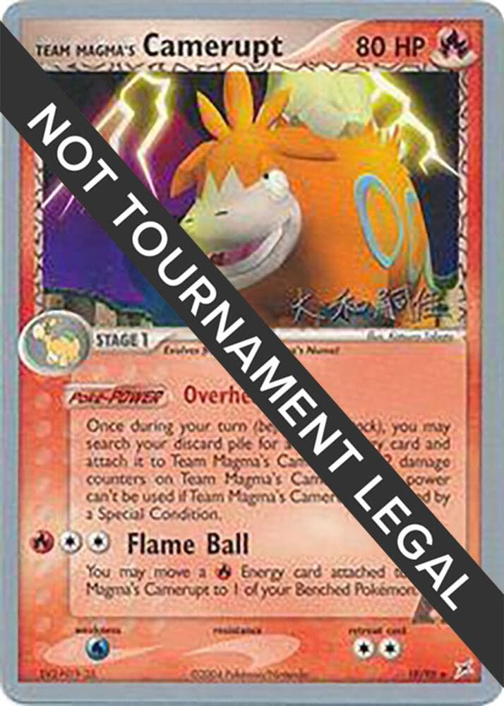 Team Magma's Camerupt