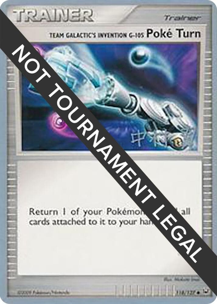 Team Galactic's Invention G-105 Poke Turn