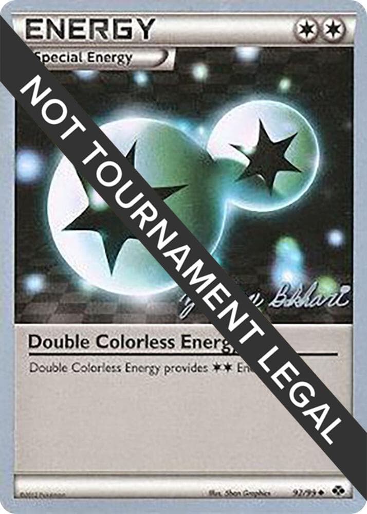 Double Colorless Energy