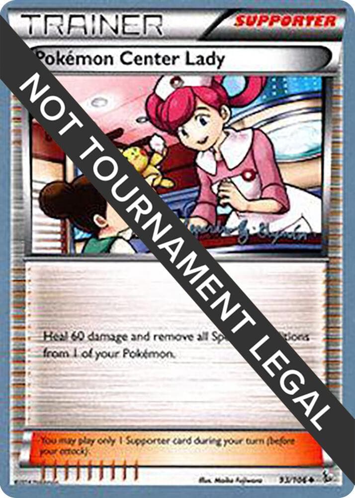 Pokemon Center Lady