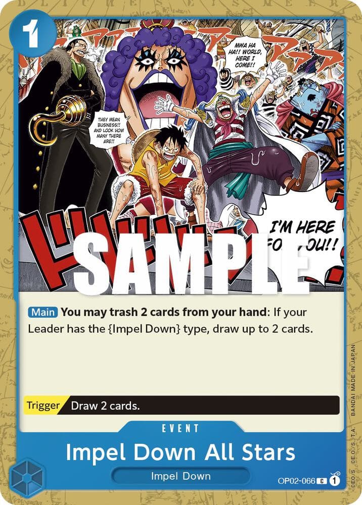 Paramount War Impel Down All Stars OP02066