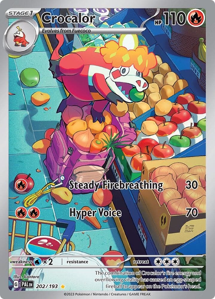 fuecoco pokemon card full art Pokmon - 201/193 - Paldea Evolved - Rare illustration 192 / Promo Card Type / HP / Stage Fuecoco Illustration Rare (201) 2023
