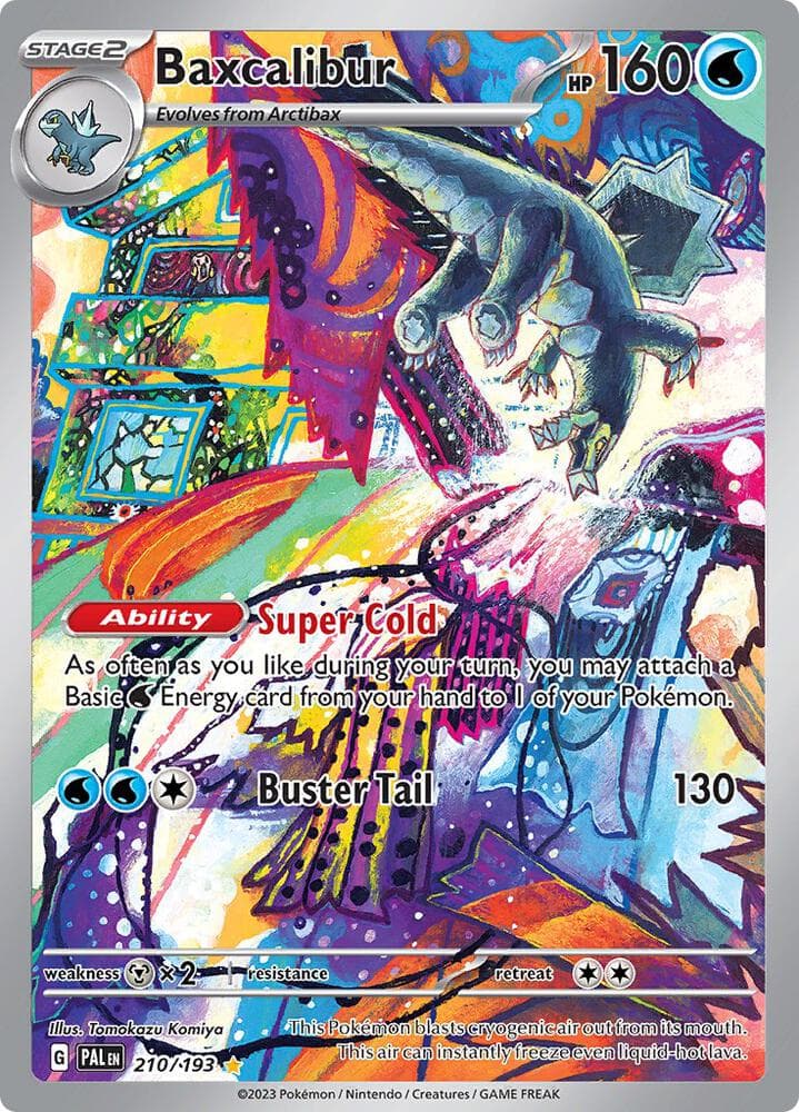 arctibax pokemon card value - 059/193 - Paldea Evolved - Reverse Holo Pokemon [Water] Arctibax - 059/193 (Reverse Foil)