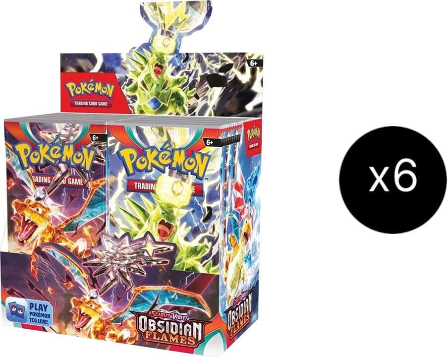 Pokemon Obsidian Flames Booster Box Case [Sealed Case - 6 Boxes]