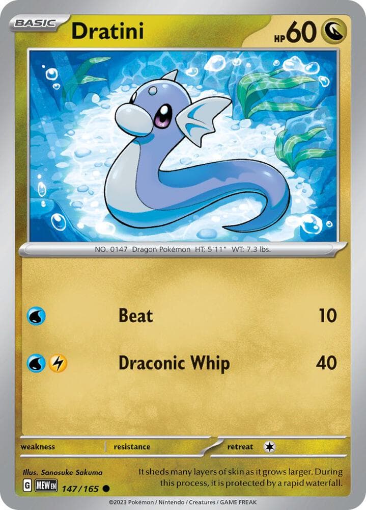 1999 dratini pokemon card value (2/20) [Black & White: Dragon Vault  Plug Dratini [1999-2000] #26 Prices |
