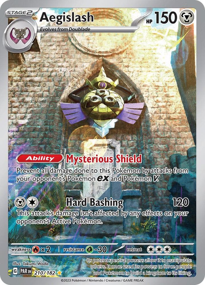 aegislash v pokemon card value TCG - Vivid Voltage Full Art Holo 126/185 Evolves from Aegislash V Type Aegislash V (126) 2020 Pokemon