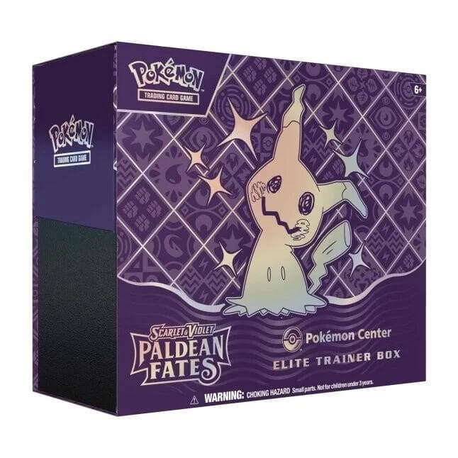 Paldean Fates Pokemon Center Exclusive Elite Trainer Box ETB