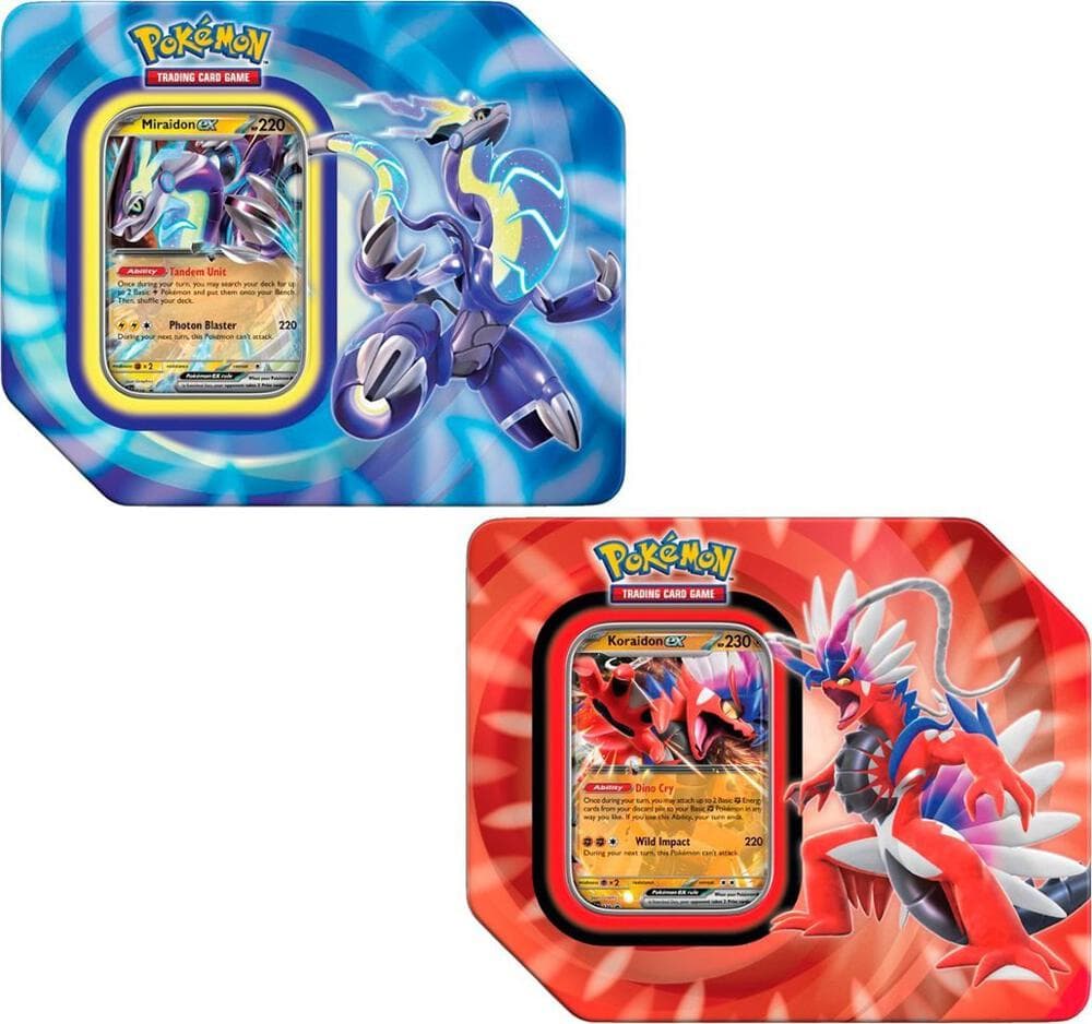 Paldea Legends Tins [Bundle of 2] (International Version)